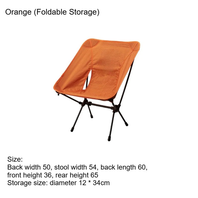 1pc Fishing Chair Outdoor Ultra Light Folding Powerful Small Item Chair Outdoor Fishing Equipment and Supplies