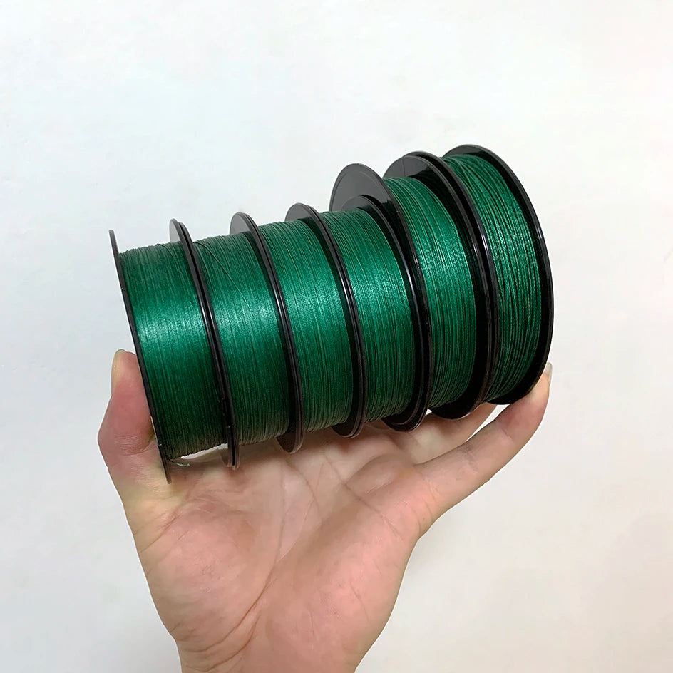 Shawto X8 Strong 300M 1000M 8 Strand Weaves PE Braided Fishing Line Multifilament 8 Braid Wire 10LB 20LB 30LB 50LB 100LB 150LB