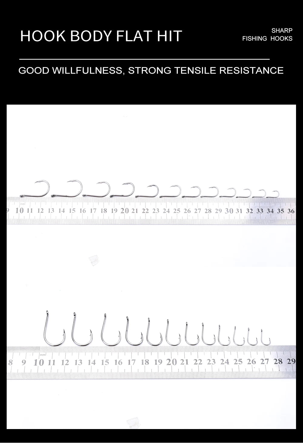 FTK CHINU Fishhook with ring barbed 1/0#-5/0#50PCS 1#-7#100PCS Rock Fishing Sea Fishing Hook black high carbon steel fishhook