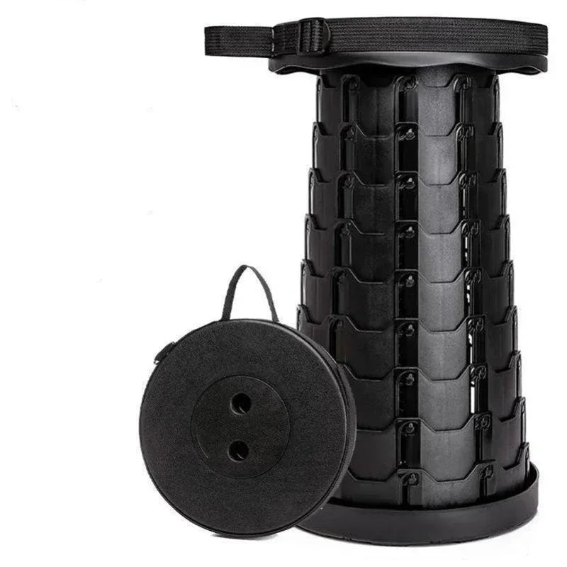 Portable Camping Chair Set with Mini Foldable Stool, Adjustable Fishing Chair for Outdoor Activities camping chair