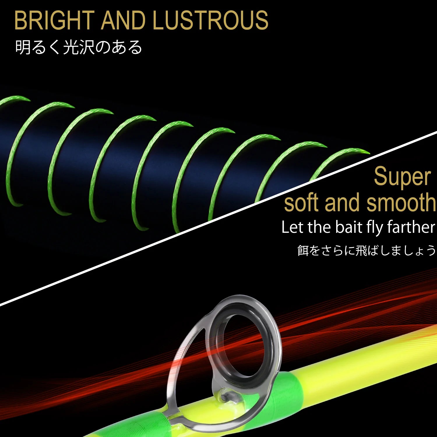 Sougayilang Braided Line 4X 100/300m 5 Color All for Fishing Line MaxDrag 66LB Multifilament PE Line for Saltwater Sea Fishing