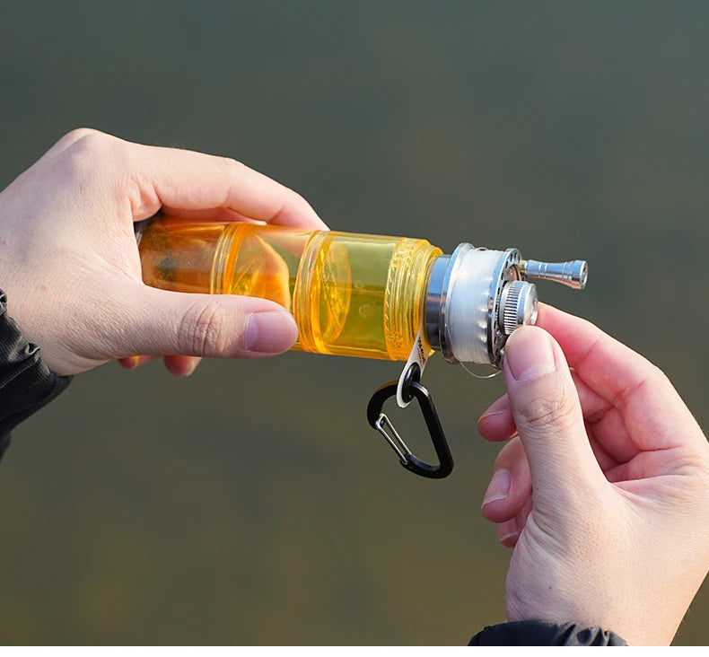 Outdoor Fishing Bottle Portable Fishing Gear Accessory Supplies Storage Box Field Camping Fishing Tool
