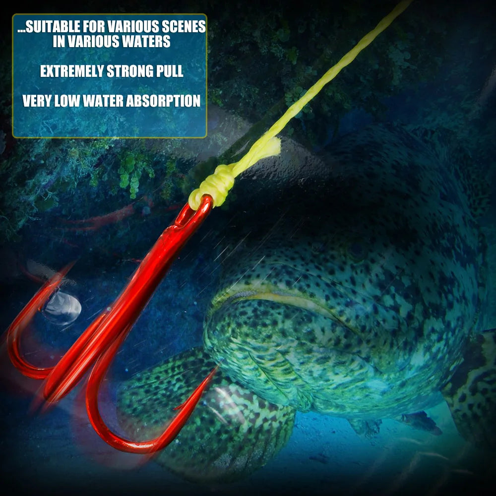 BAKAWA 4 Strands Braided PE Fishing Line 300M 500M 1000M Fly Wire Multifilament Carp Wire Japan Multicolor Sea Line Super Strong