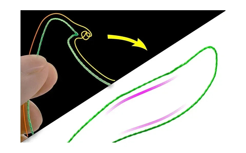 PROXPE 4 Strands Multifilament Braideds PE Fishing Line 100M 300M 500M Japan Smooth Carp Wire Pesca Strong 4X Weave Lines