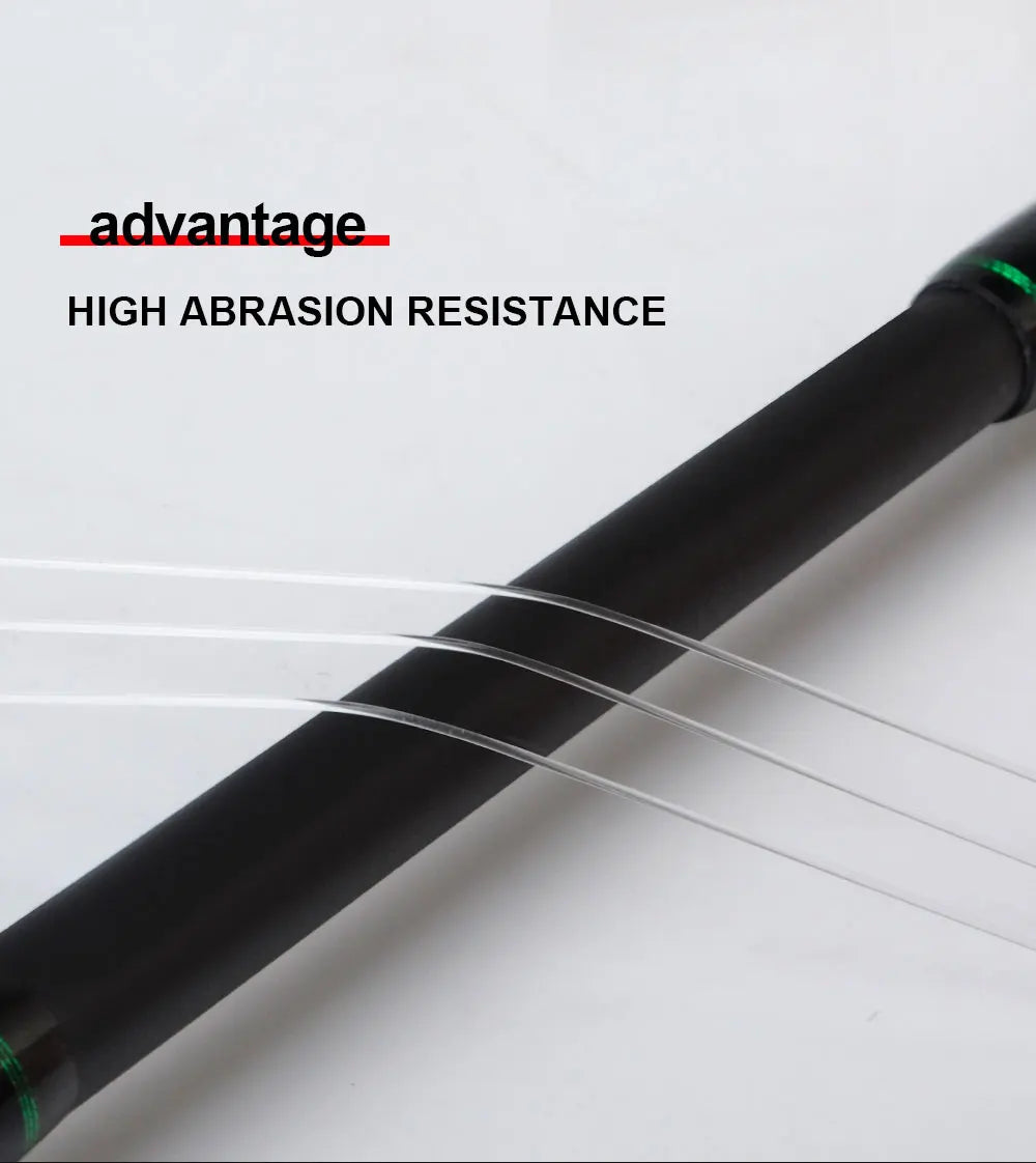 FTK 100M Fluorocarbon Coating Fishing Line 0.14mm-0.5mm 4.13LB-34.32LB Carbon Fiber Monofilament Line Carp Fishing Sinking Line