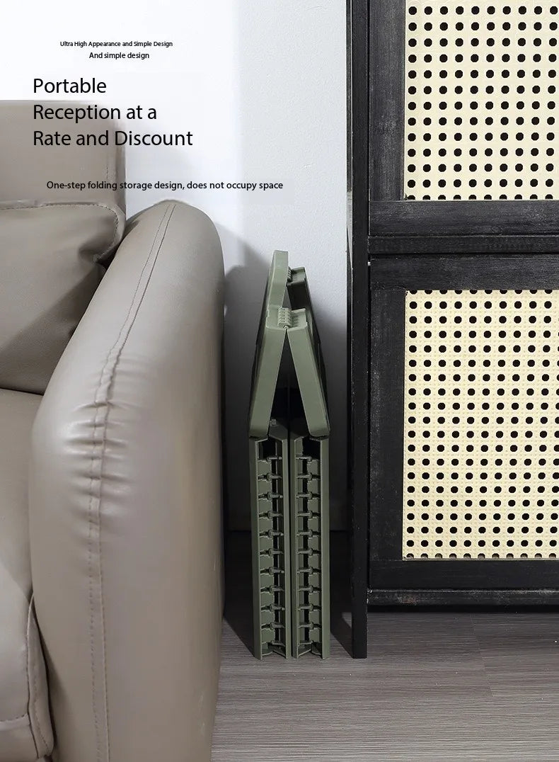 Thickened Folding Stool Outdoor Portable Stool Household Portable Camping Stall Bench Folding Anti-drop Stool Fishing Chair